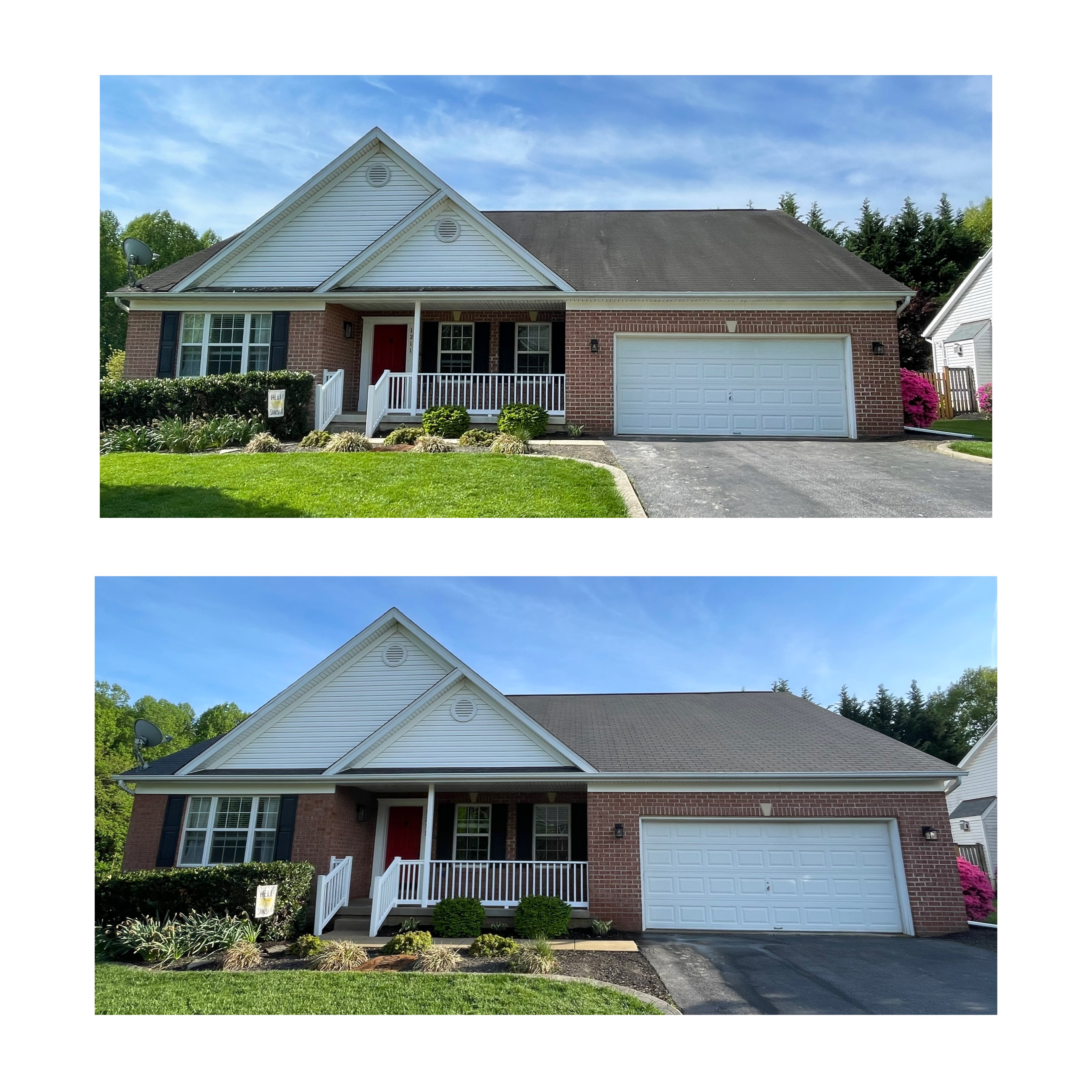 Roof Washing and House Washing in Eldersburg, MD